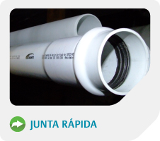 junta rapida -agua potable